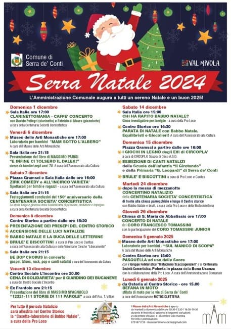 locandina  Serra Natale 2024