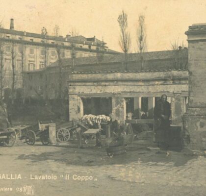  Antica foto del lavatoio