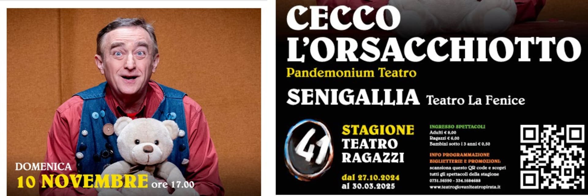 immagine Spettacolo teatrale CECCO L’ORSACCHIOTTO